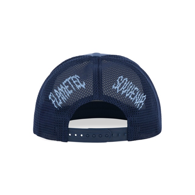 CASQUETTE SOUVENIR X FLAMETEC FLAME TRUCKER - BLUE