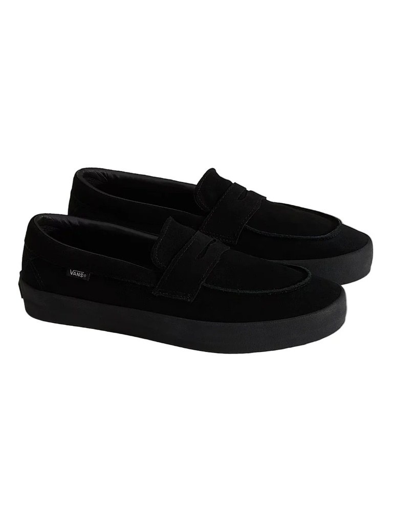 SOULIER VANS SKATE LOAFER SUEDE - NOIR/NOIR