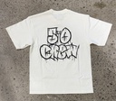T-Shirt 5-0 Crop Crew - Off White