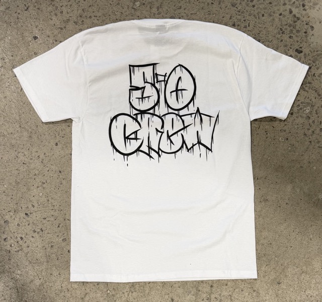 T-Shirt 5-0 Crew - Blanc