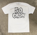 T-Shirt 5-0 Crew - Blanc