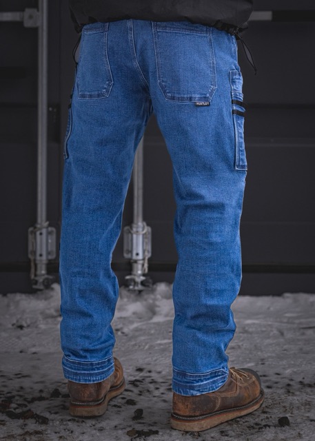 PANTALON HUXTLEY RX-1 "WORK" DÉCONTRACTÉ - BLEU DÉLAVÉ