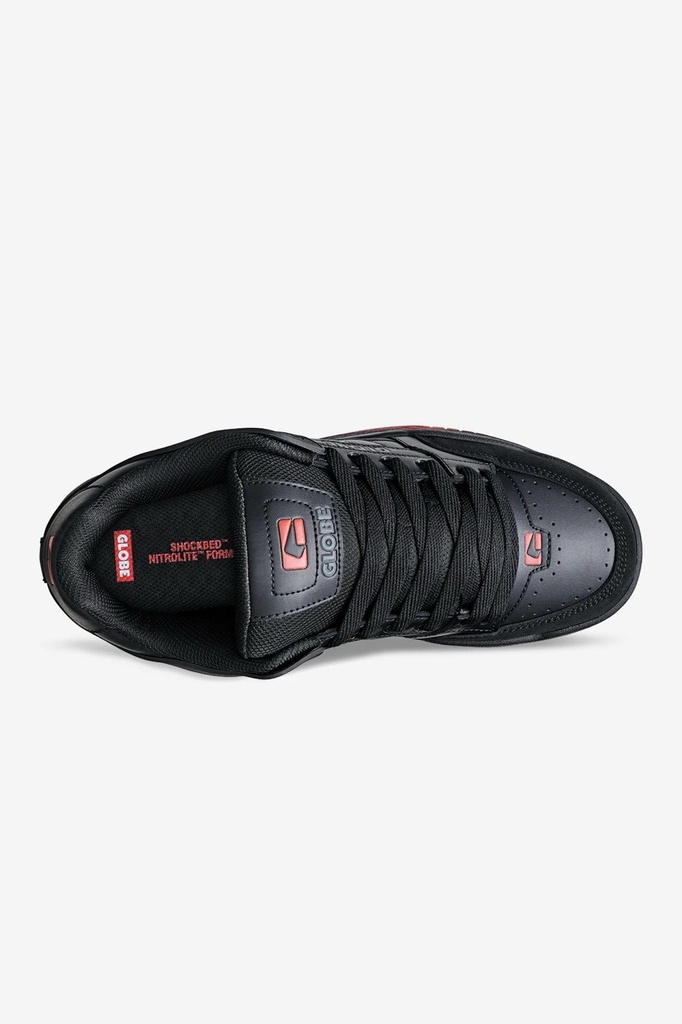 SOULIER GLOBE TILT - NOIR/ROUGE/CHARCOAL