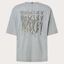 T-SHIRT OAKLEY STACKED METAL - NEW GRAPHITE HEATHER
