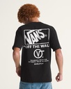 T-SHIRT VANS STACKED HI - BLACK