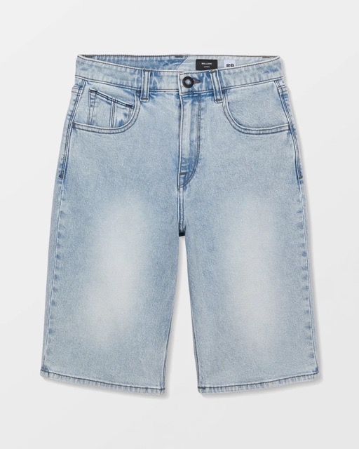 SHORT VOLCOM BILLOW DENIM JUNIOR  - DESERT DIRT INDIGO 