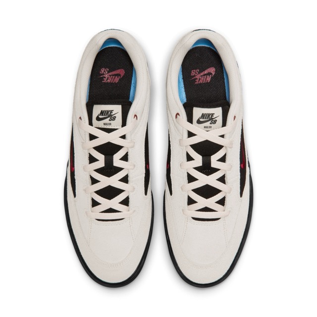 SOULIER NIKE SB MALOR - LT OREWOOD BRN/TEAM RED-BLACK
