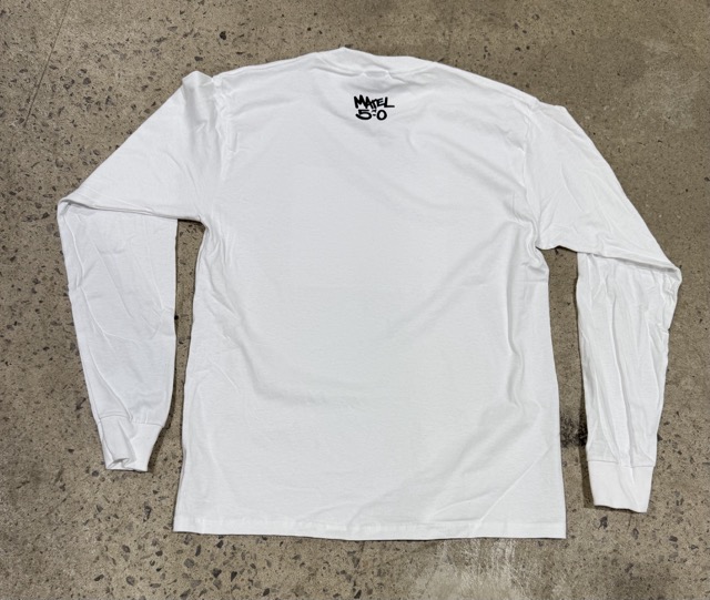 T-shirt Manches longues 5-0 X MATEL - BLANC