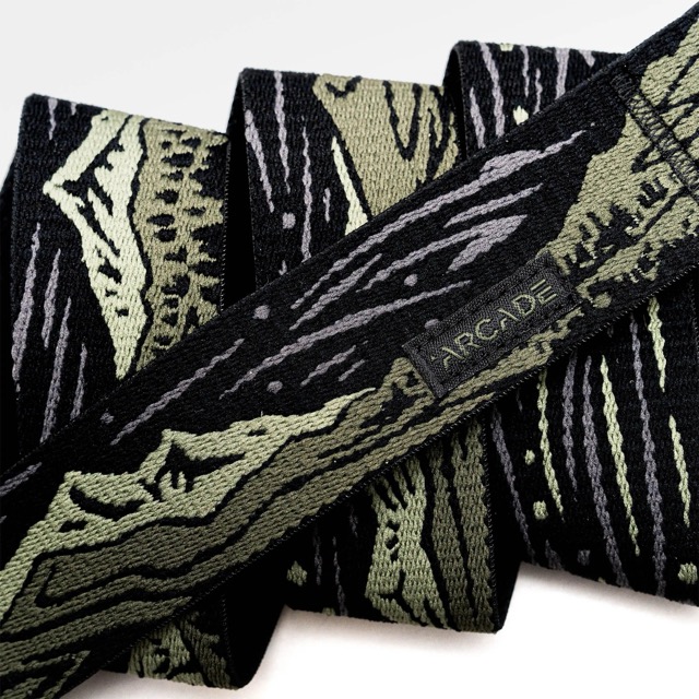 CEINTURE ARCADE OUT OF RANGE - IVY GREEN 