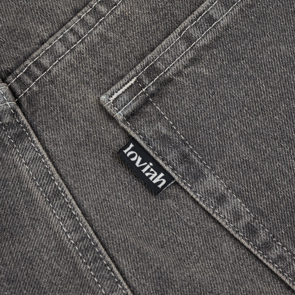 SHORT LOVIAH JHORTS DENIM - WHITE BLUE WASH
