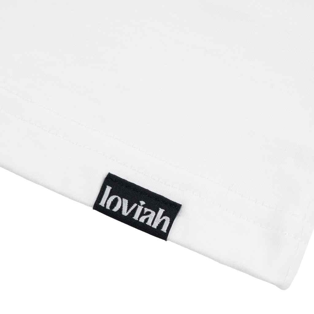 T-SHIRT LOVIAH LOVE SHORT SLEEVE TEE - BLANC (copie)