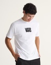 T-SHIRT VANS CLASSIC LOGO SHORT SLEEVE TEE - BLANC/NOIR