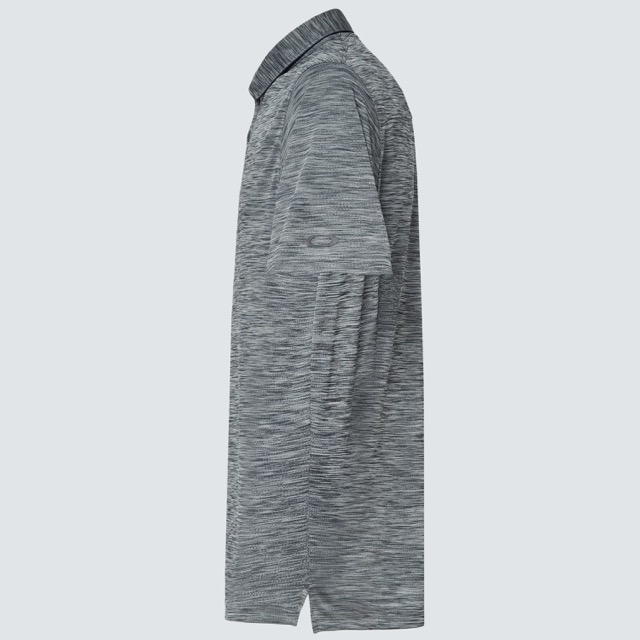 POLO OAKLEY AERO HYDROLIX - BLACKOUT HEATHER