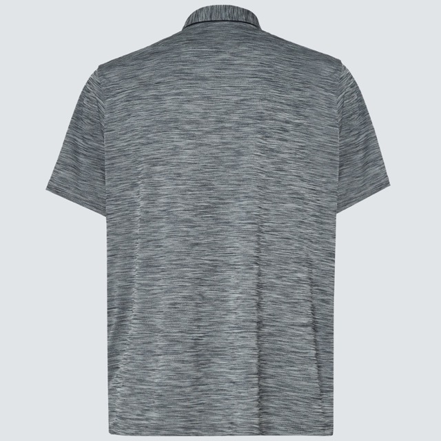 POLO OAKLEY AERO HYDROLIX - BLACKOUT HEATHER