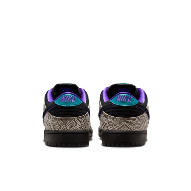 SOULIER NIKE SB DUNK LOW PRO - STRING/BLACK-BRIGHT SPRUCE-FIERCE PURPLE
