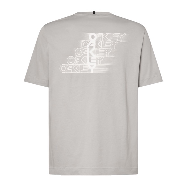T-SHIRT OAKLEY STACKED FLOW - CEMENT