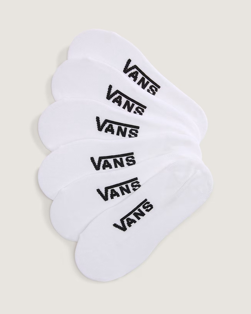 BAS VANS CLASSIC CANOODLE CHECKERBOARD FEMME 3-PACK - BLANC