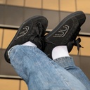 SOULIER ETNIES KINGPIN - BLACK BLACK SILVER