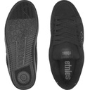 SOULIER ETNIES KINGPIN - BLACK BLACK SILVER