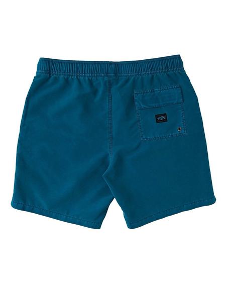 Boardshort All Day Overdye Layback 16&quot; Garcon  / Bleu