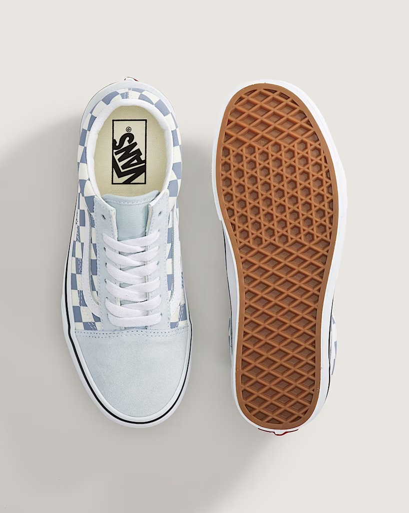 SOULIER VANS OLD SKOOL - SUMMER LINEN DUSTY BLUE (copie)