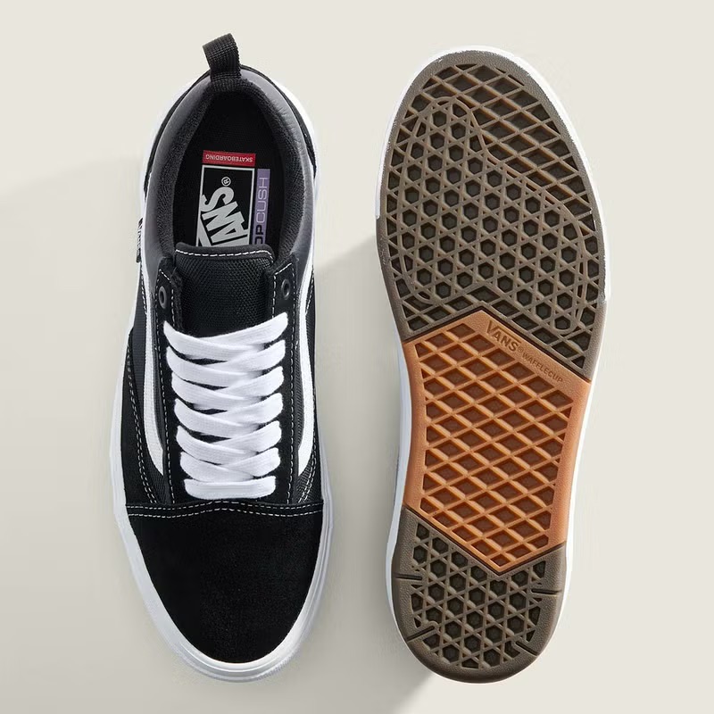 SOULIER VANS SKATE OLD SKOOL - BLACK/WHITE