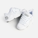 SOULIER DVS COMANCHE - BLANC/GREY LEATHER 