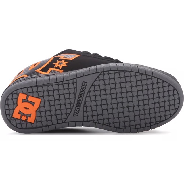 SOULIER DC COURT GRAFFIK NOIR/ORANGE