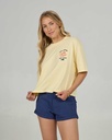 T-SHIRT SALTY CREW BIG WAVE COVER UP POUR FEMME - OFF WHITE