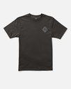 T-SHIRT SALTY CREW JUNIOR DOS PALMS TEE - NOIR