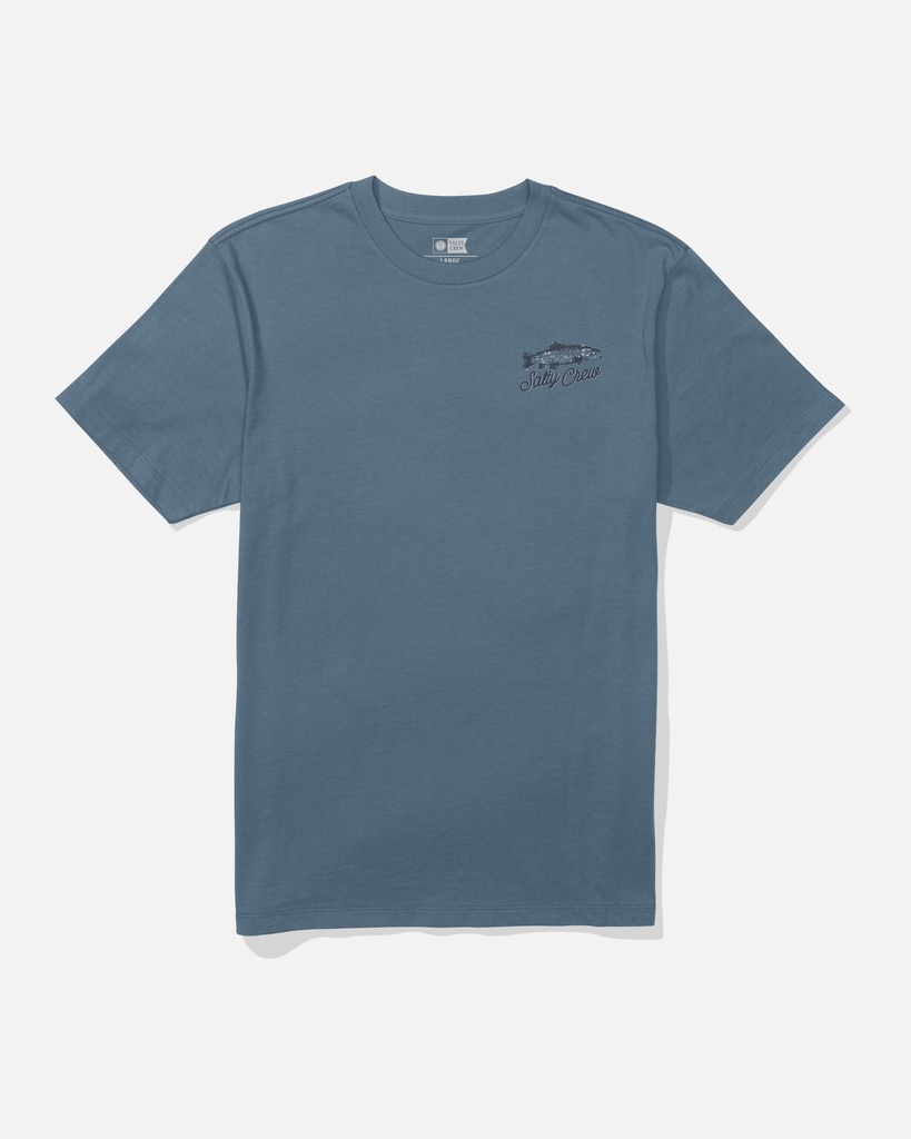 T-SHIRT SALTY CREW BEACH DAY PREMIUM TEE - SAGE GREEN