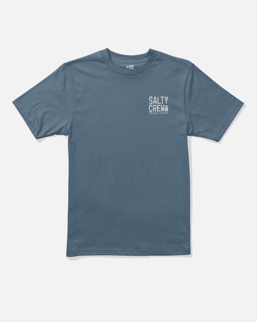 T-SHIRT SALTY CREW JUNIOR SKETCHY ALPHA BOYS - MARINE BLUE