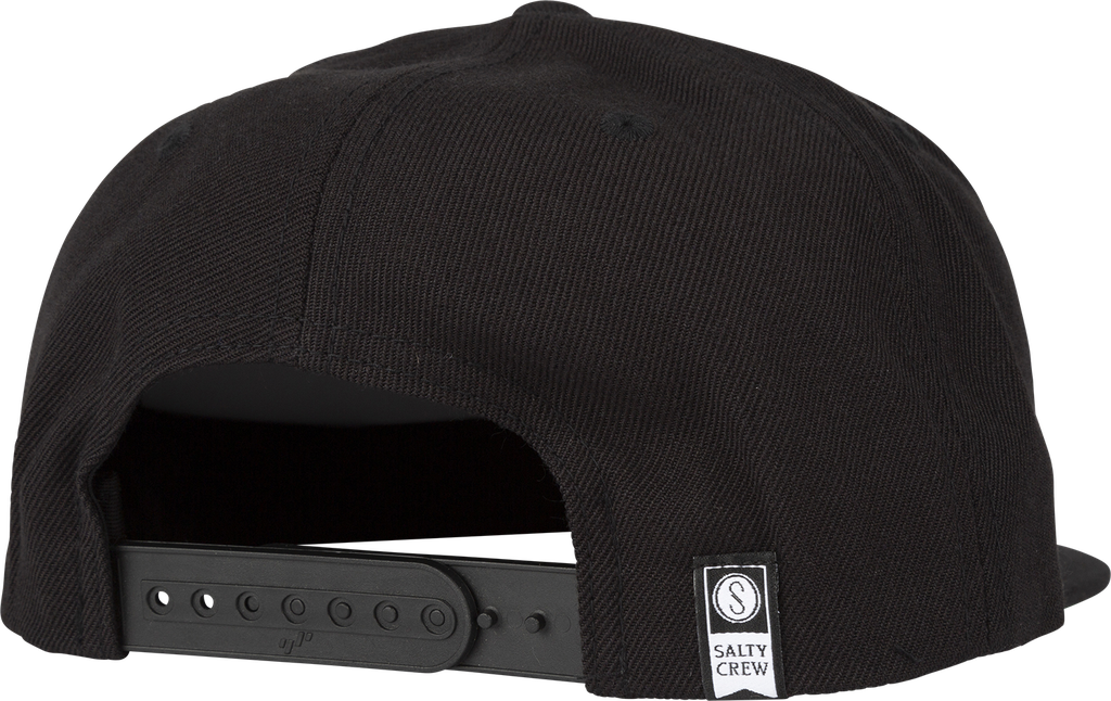 CASQUETTE SALTY CREW BACKSTAY 6 PANEL - NOIR