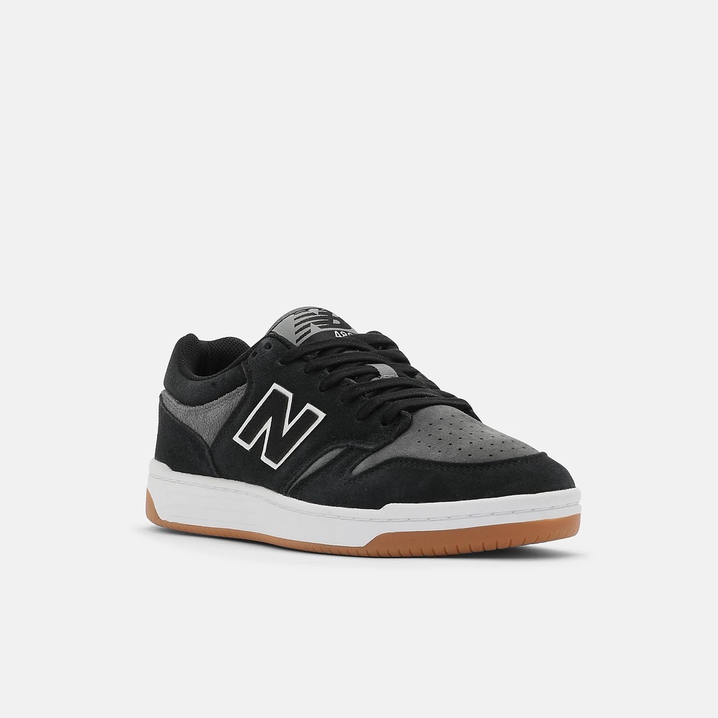 SOULIER NEW BALANCE NUMERIC 480 - BLACK/WHITE