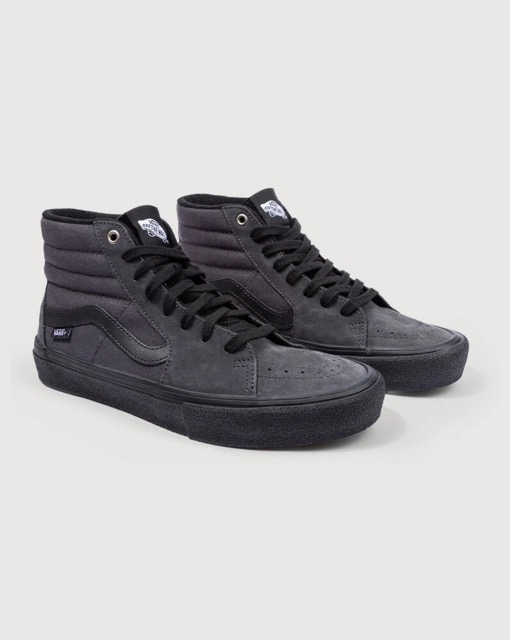 SOULIER VANS SKATE SK8-HI - CHARCOAL/BLACK