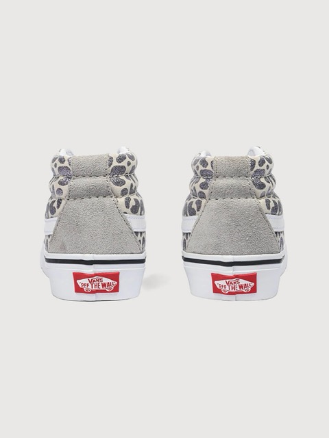 SOULIER VANS SK8-MID REISSUE - LEOPARD GRAY