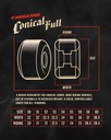 ROUE SPITFIRE FABIANA INVASION 53MM F4 99D CONICAL FULL 