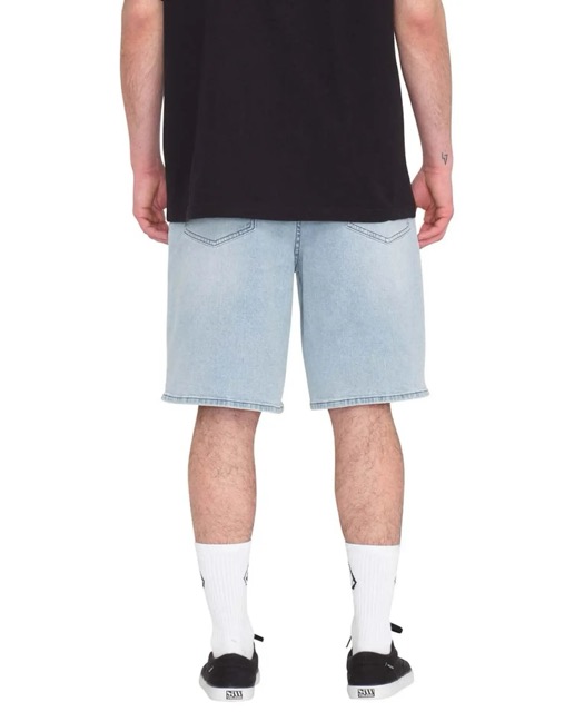 SHORT VOLCOM BILLOW DENIM 22" -  DUST BOWL INDIGO