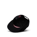 CASQUETTE HERSCHEL WHALER 6 PANEL CAP TONAL - NOIR