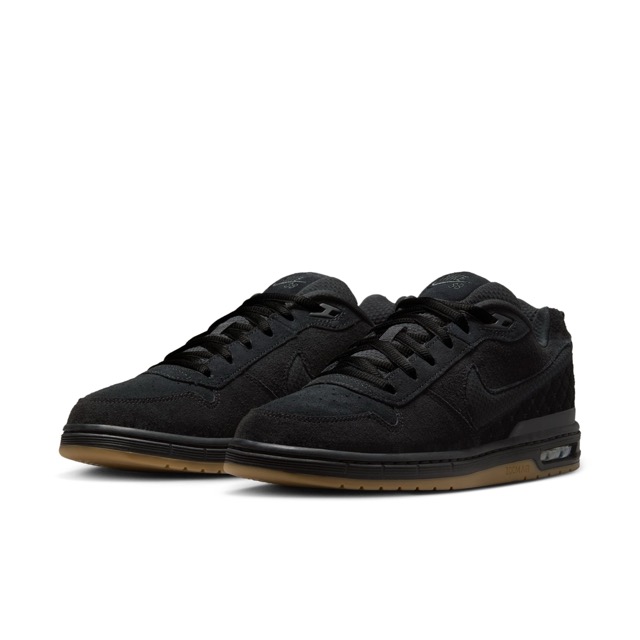 SOULIER NIKE SB ZOOM AIR PAUL RODRIGEZ LOW - BLACK/BLACK-GUM LIGHT BROWN