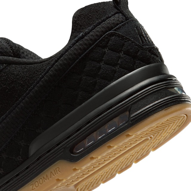 SOULIER NIKE SB ZOOM AIR PAUL RODRIGEZ LOW - BLACK/BLACK-GUM LIGHT BROWN