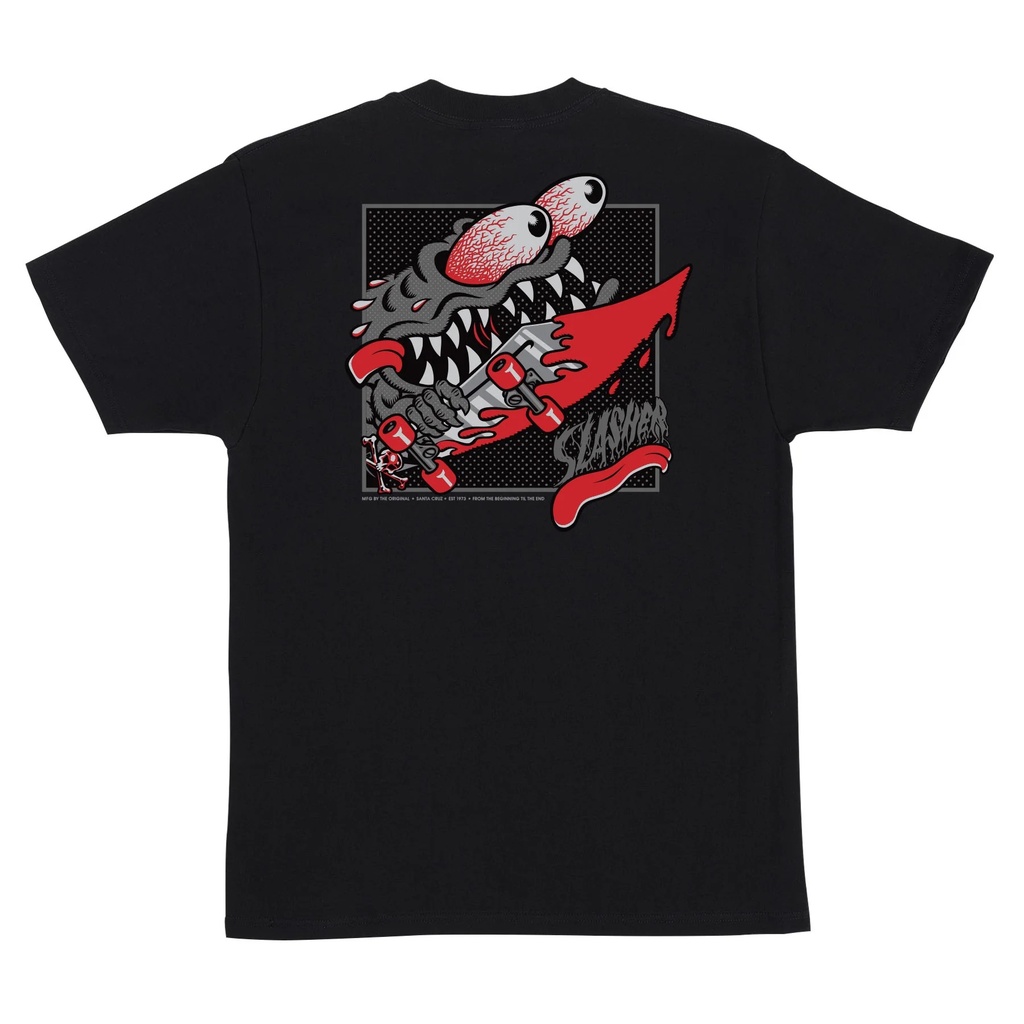 T-SHIRT SANTA CRUZ ARCH CHECK HAND - NOIR (copie)