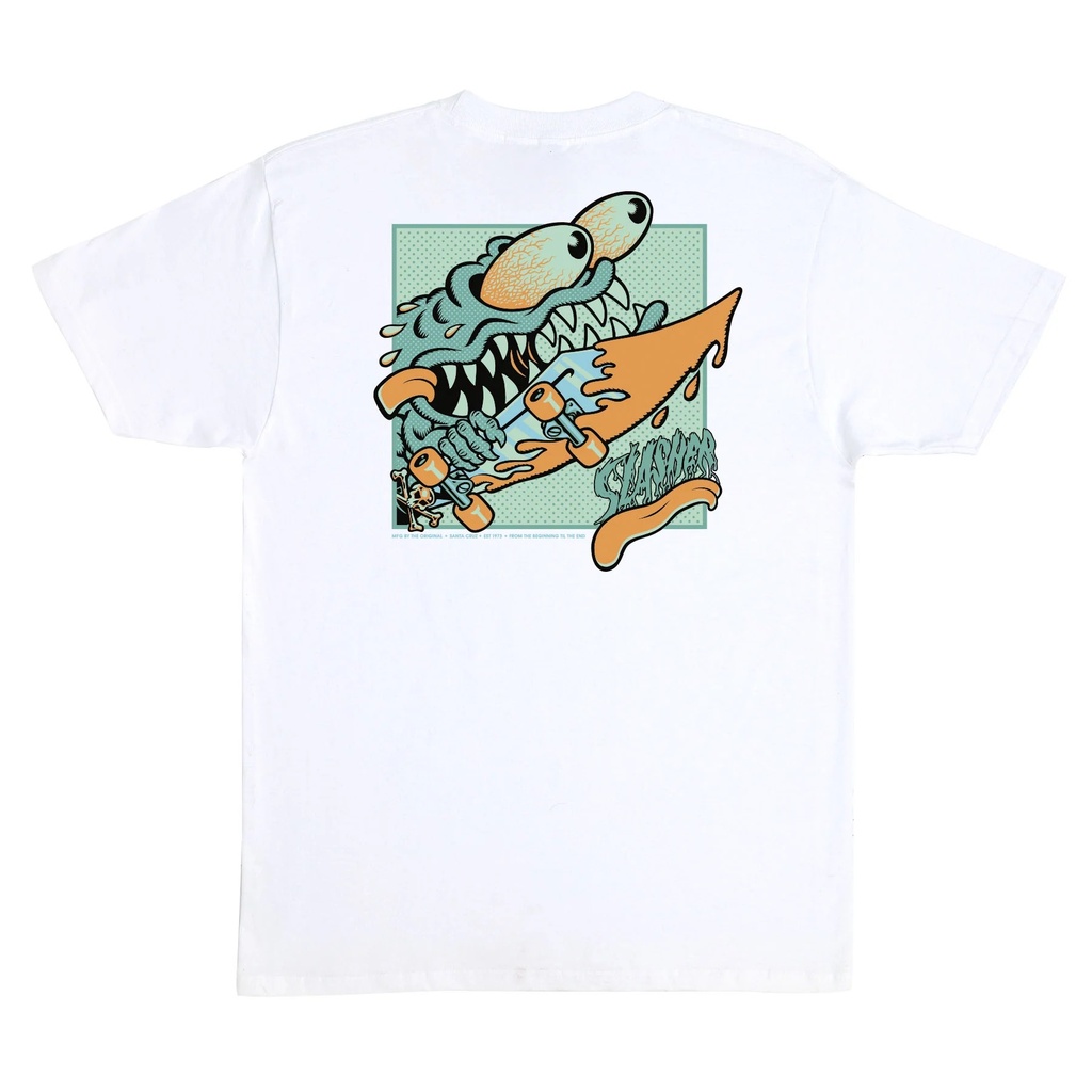T-SHIRT SANTA CRUZ ARCH CHECK HAND - NOIR (copie)