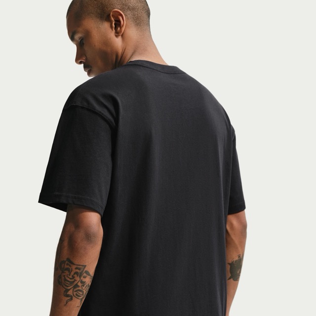 T-SHIRT NIKE SB TEE LOGO - NOIR/COCONUT MILK