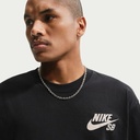 T-SHIRT NIKE SB TEE LOGO - NOIR/COCONUT MILK