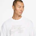 T-SHIRT NIKE SB LOGO - WHITE/NEUTRAL OLIVE