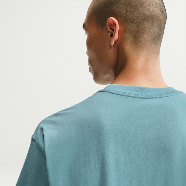 T-SHIRT NIKE SB BUS PASS - DENIM TURQUOISE