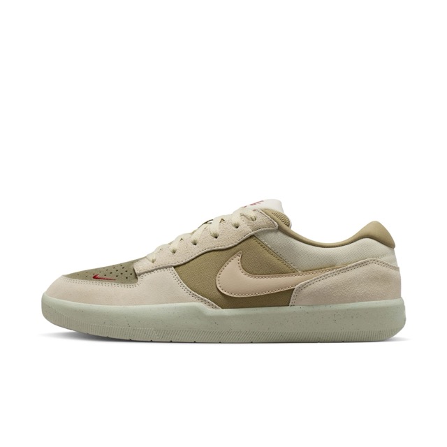 SOULIER NIKE SB FORCE 58 - COCONUT MILK/LINEN-NEUTRAL OLIVE