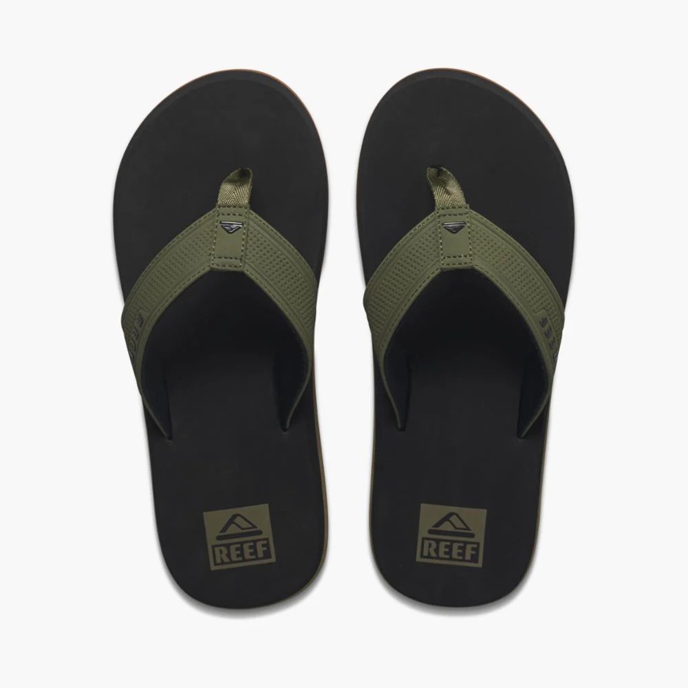 SANDALE REEF THE LAYBACK - BLAKC/OLIVE