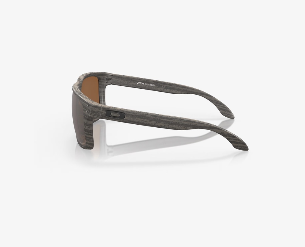 LUNETTE OAKLEY HOLBROOK XL WOODGRAIN W/ PRIZM TUNGSTEN POLARIZED